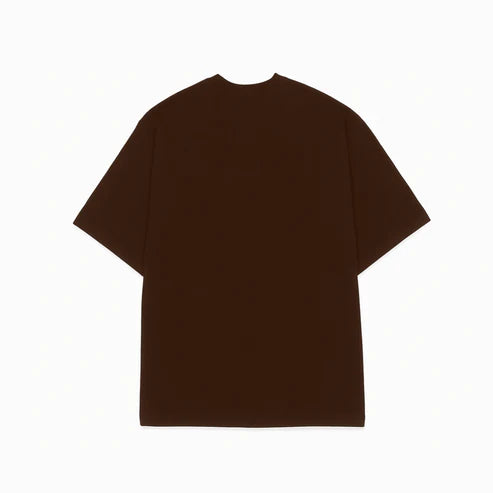 BROWN BASIC TEE