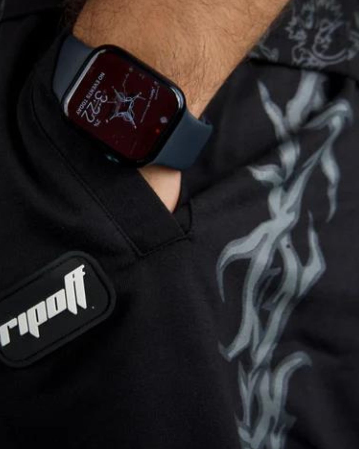 Black Thorn Baggy Pants