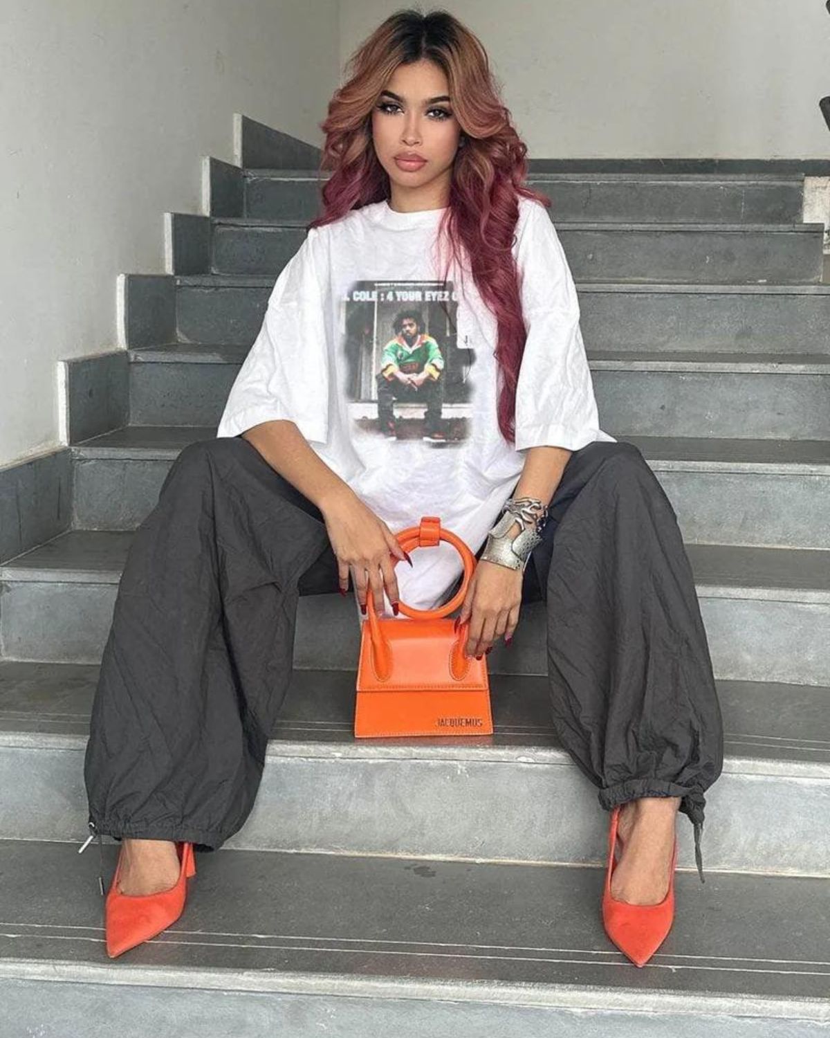 Grey Tactical Cargo Pants