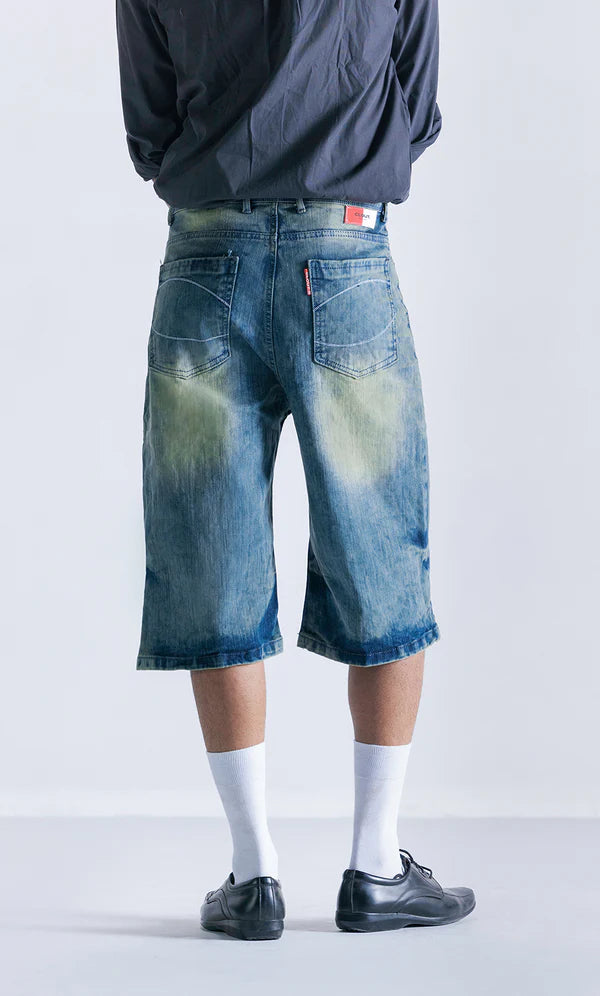 Relaxed Jorts - Vintage Faded