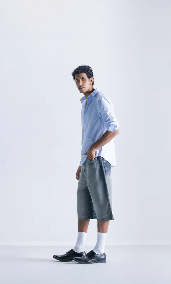 Relaxed Jorts - Black Foam