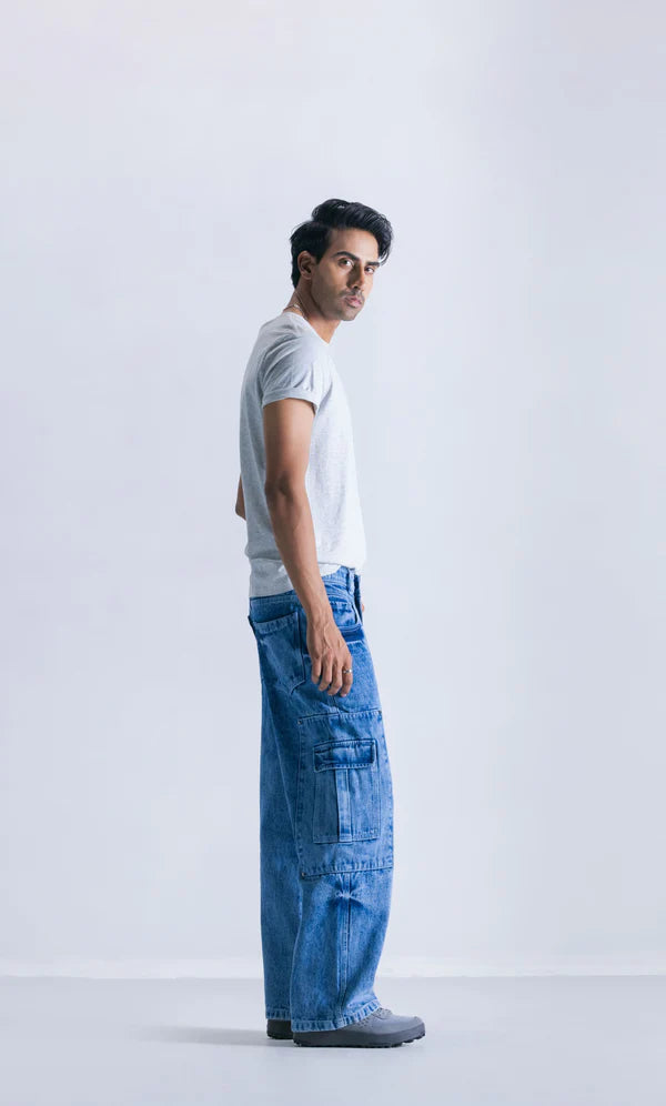 Cargo Pocket Denim
