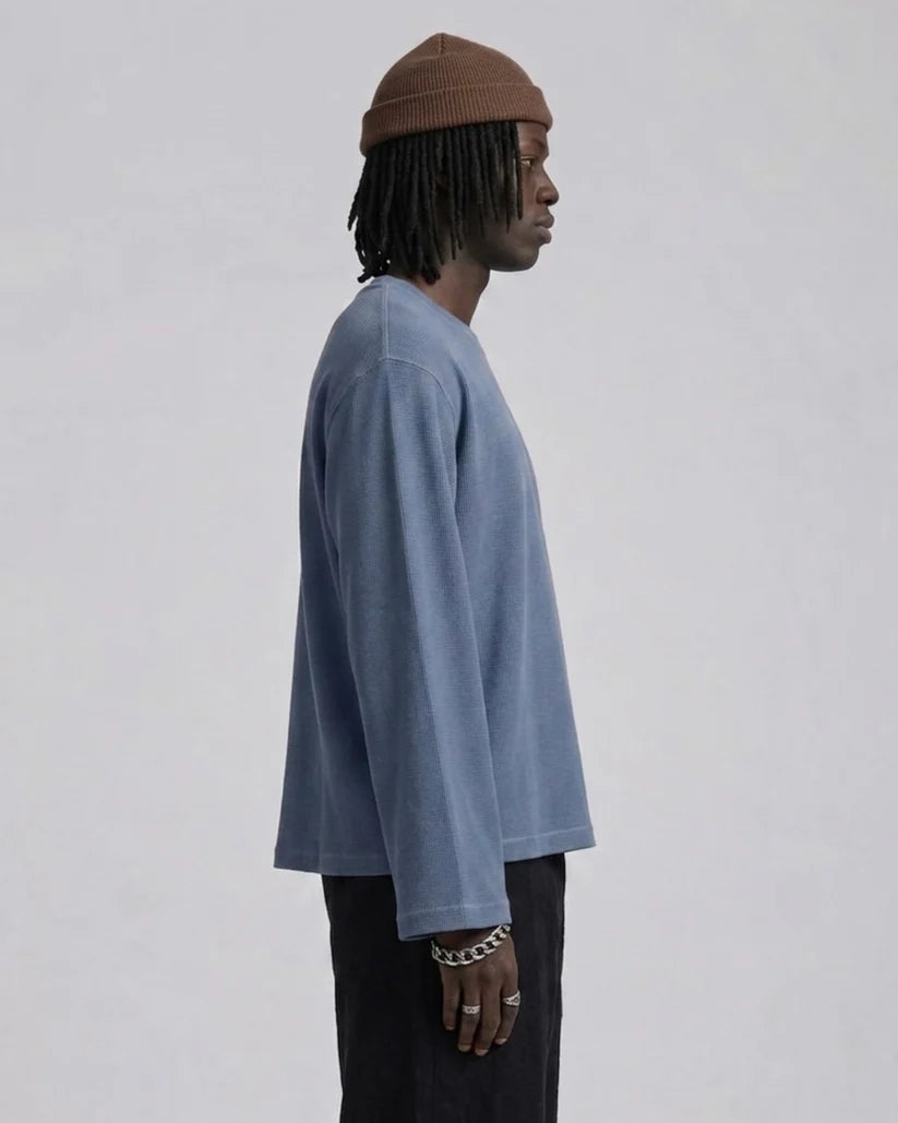 Ice Blue Waffle T-Shirt