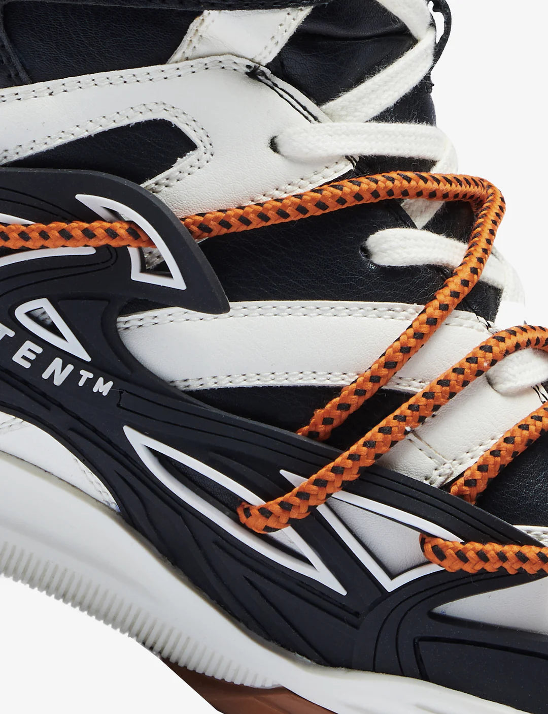 739 Orange Puffin High-Top Sneakers