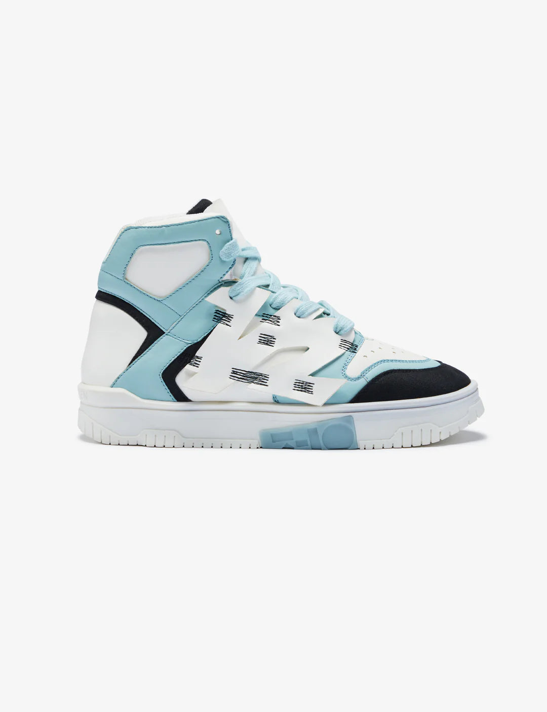736 Cloud White High-Top Sneakers
