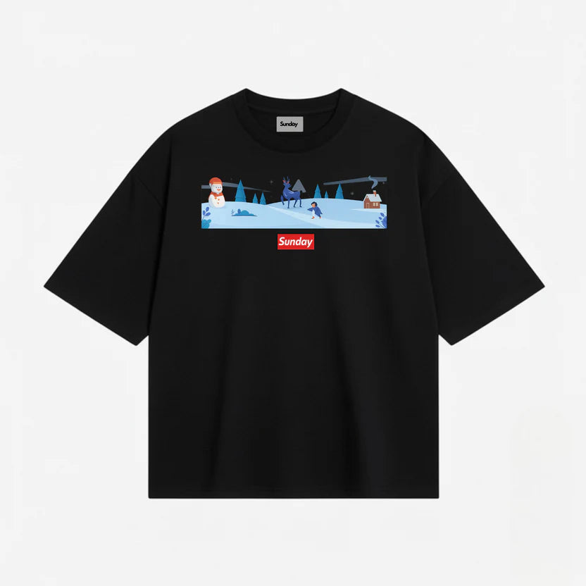 CHRISTMAS COMING TEE