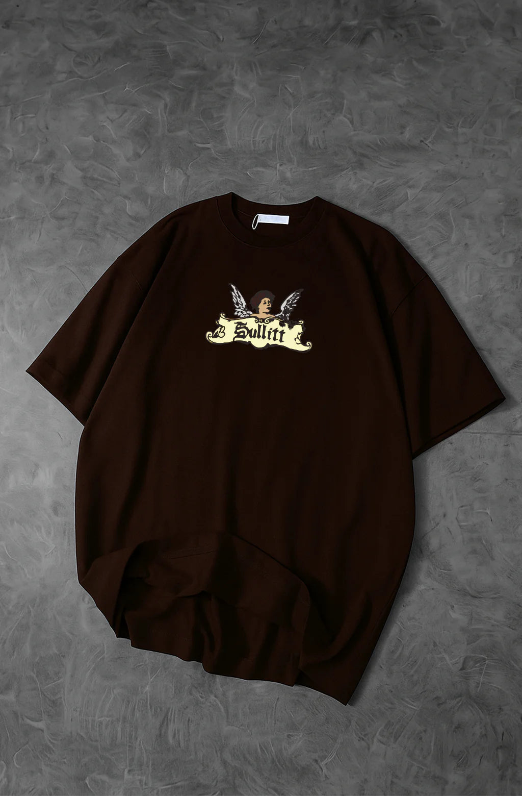 DARK BROWN ANGEL TEE