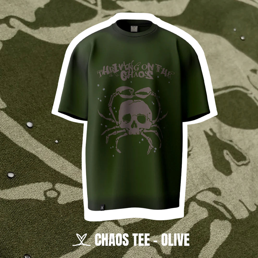 Chaos Tee Olive