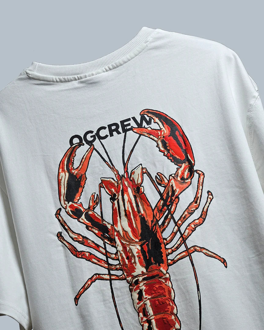 off white lobster tee