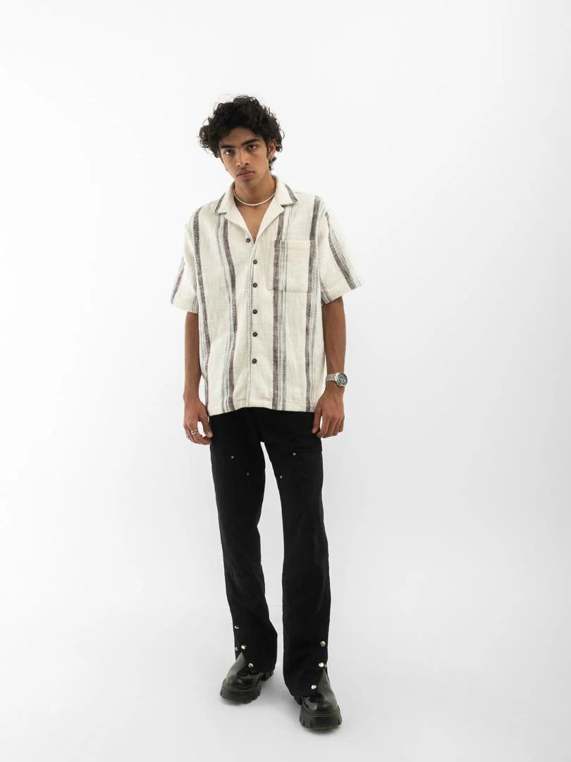 Textured Half Sleeves Shirt
