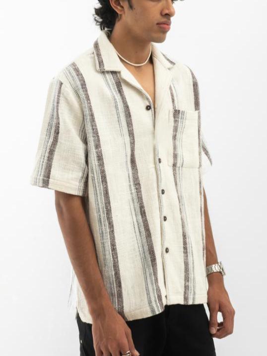 Textured Half Sleeves Shirt