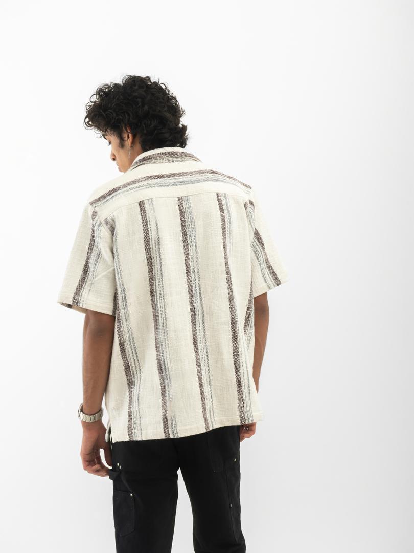 Textured Half Sleeves Shirt