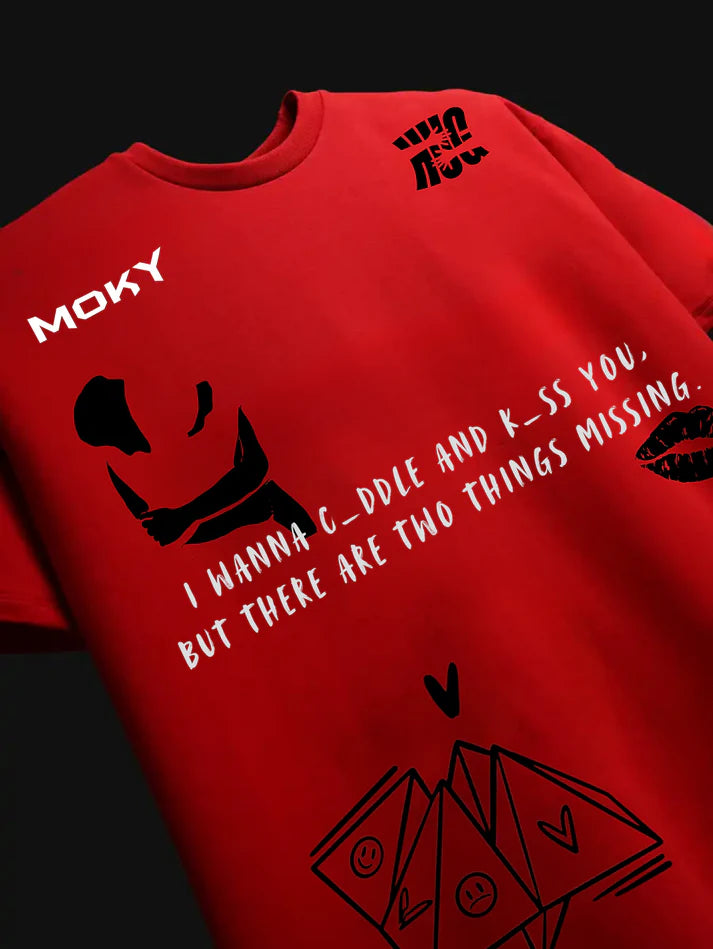 Kiss Tee Red