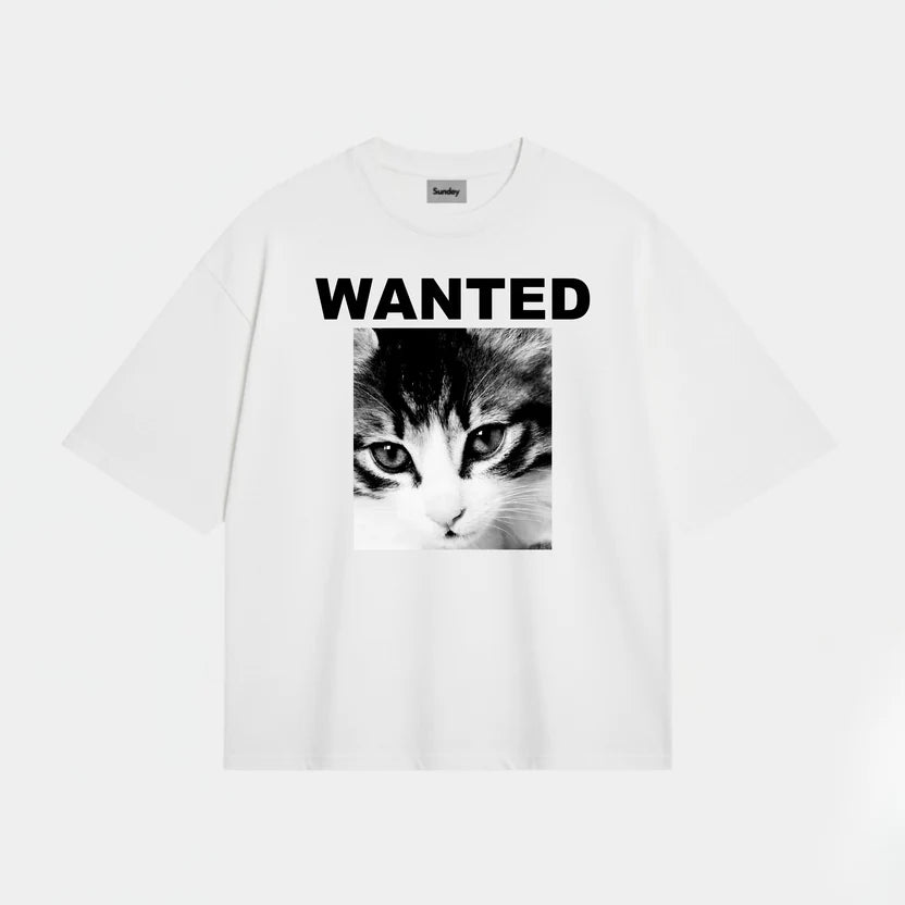WANTED CATS TEE