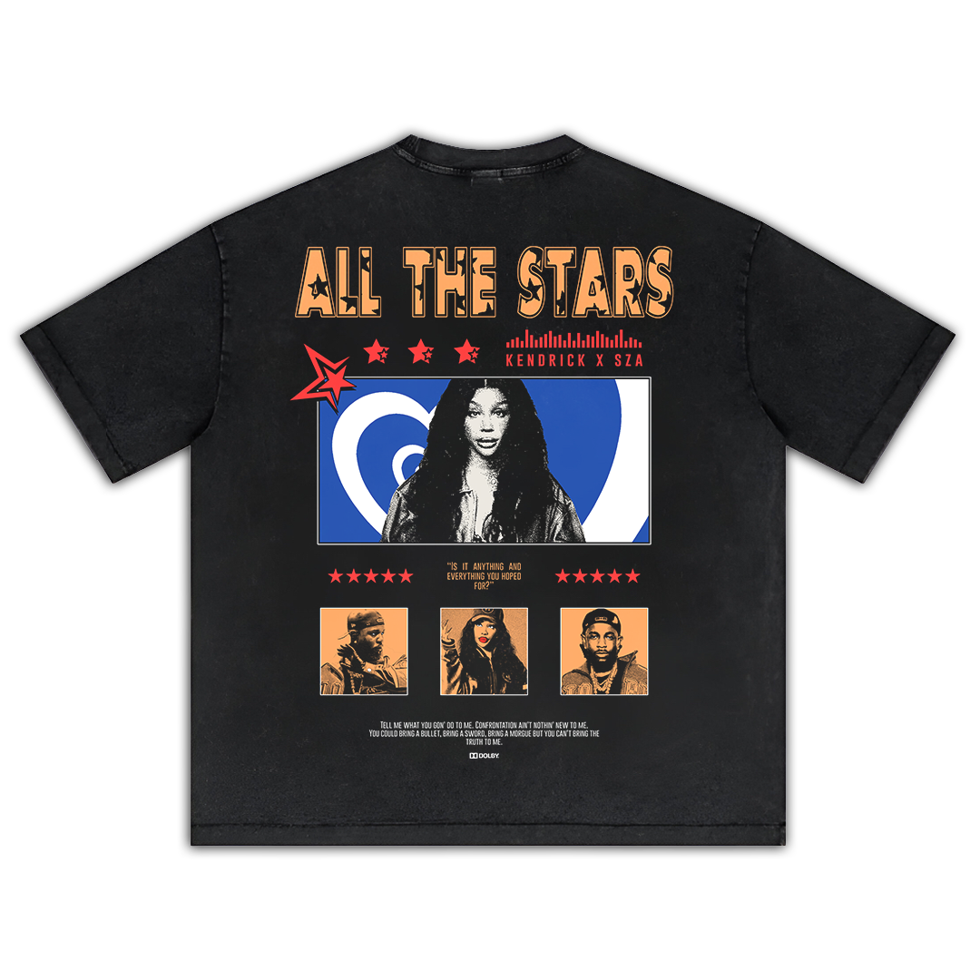 All The Stars Washed Tee