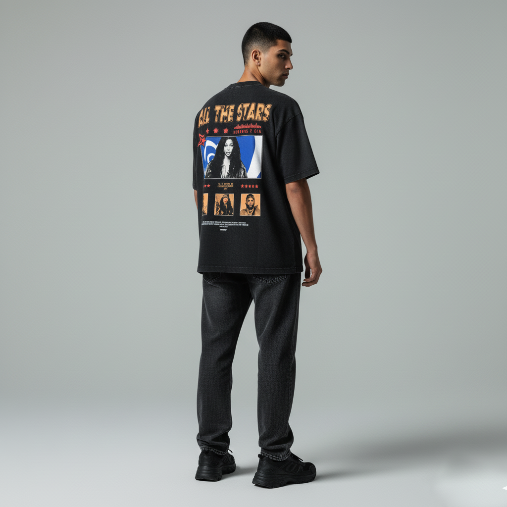 All The Stars Washed Tee