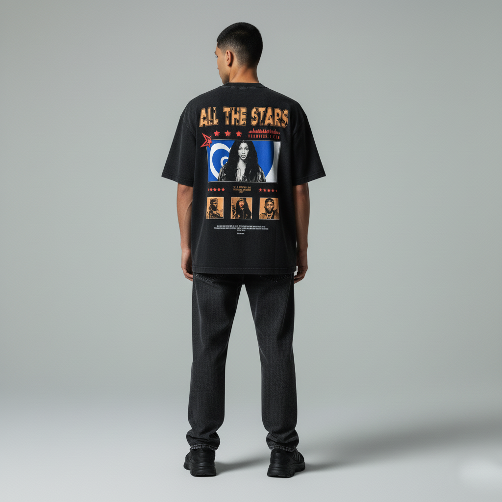 All The Stars Washed Tee