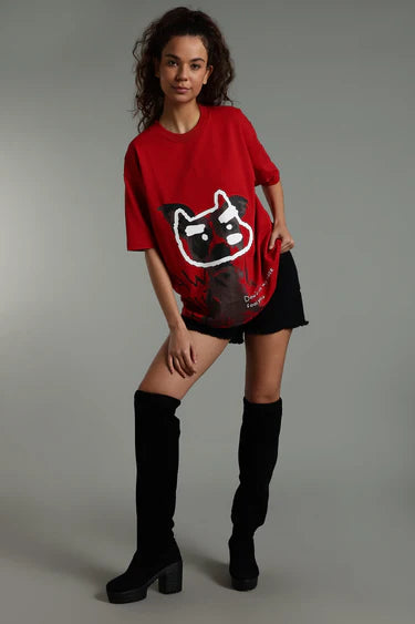 RED FOOL FACE