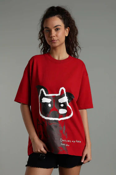 RED FOOL FACE