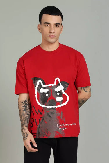 RED FOOL FACE