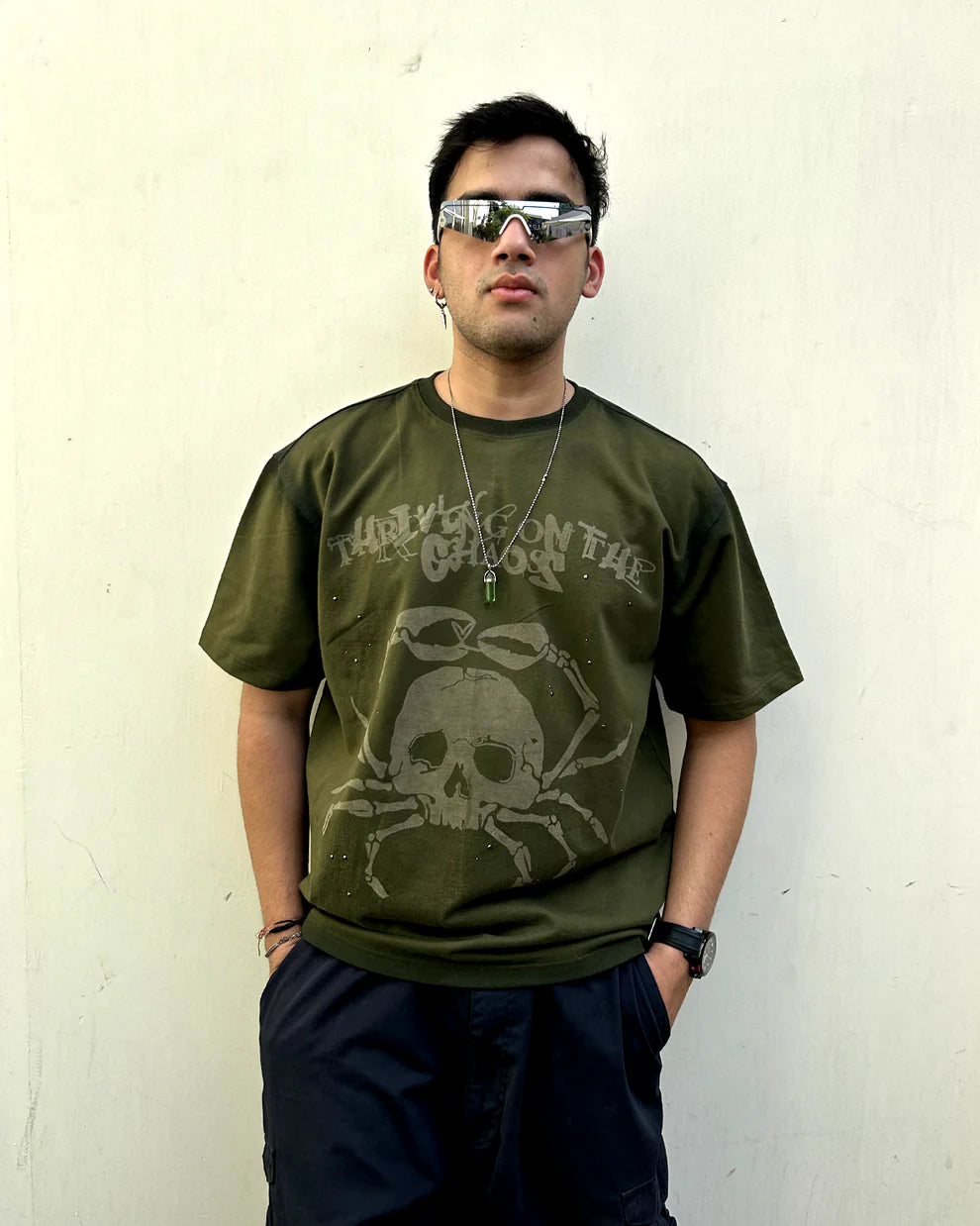 Chaos Tee Olive
