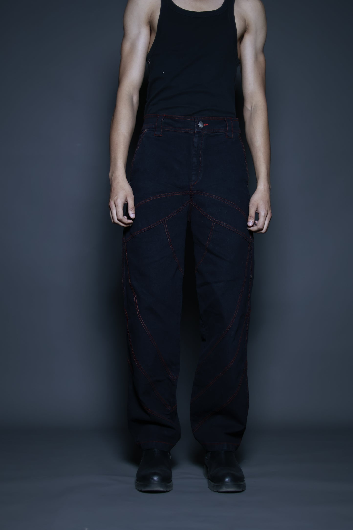 Flare Denims-Black