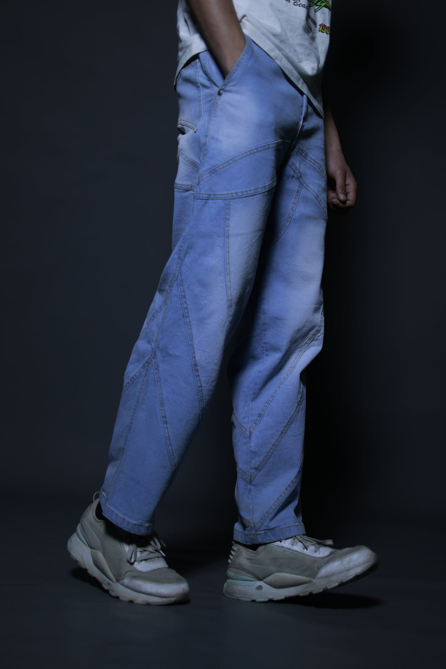 Flare Denims-Blue