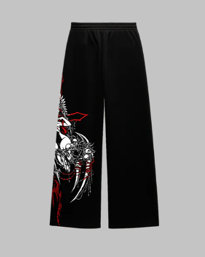 Scarlet Unisex Straight Fit Baggy Pants