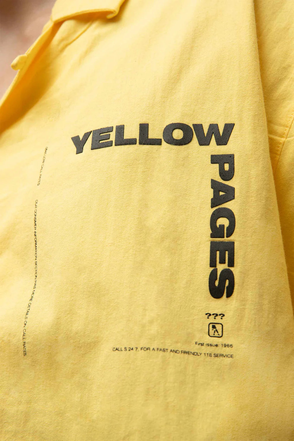 Yellow Page Shirt