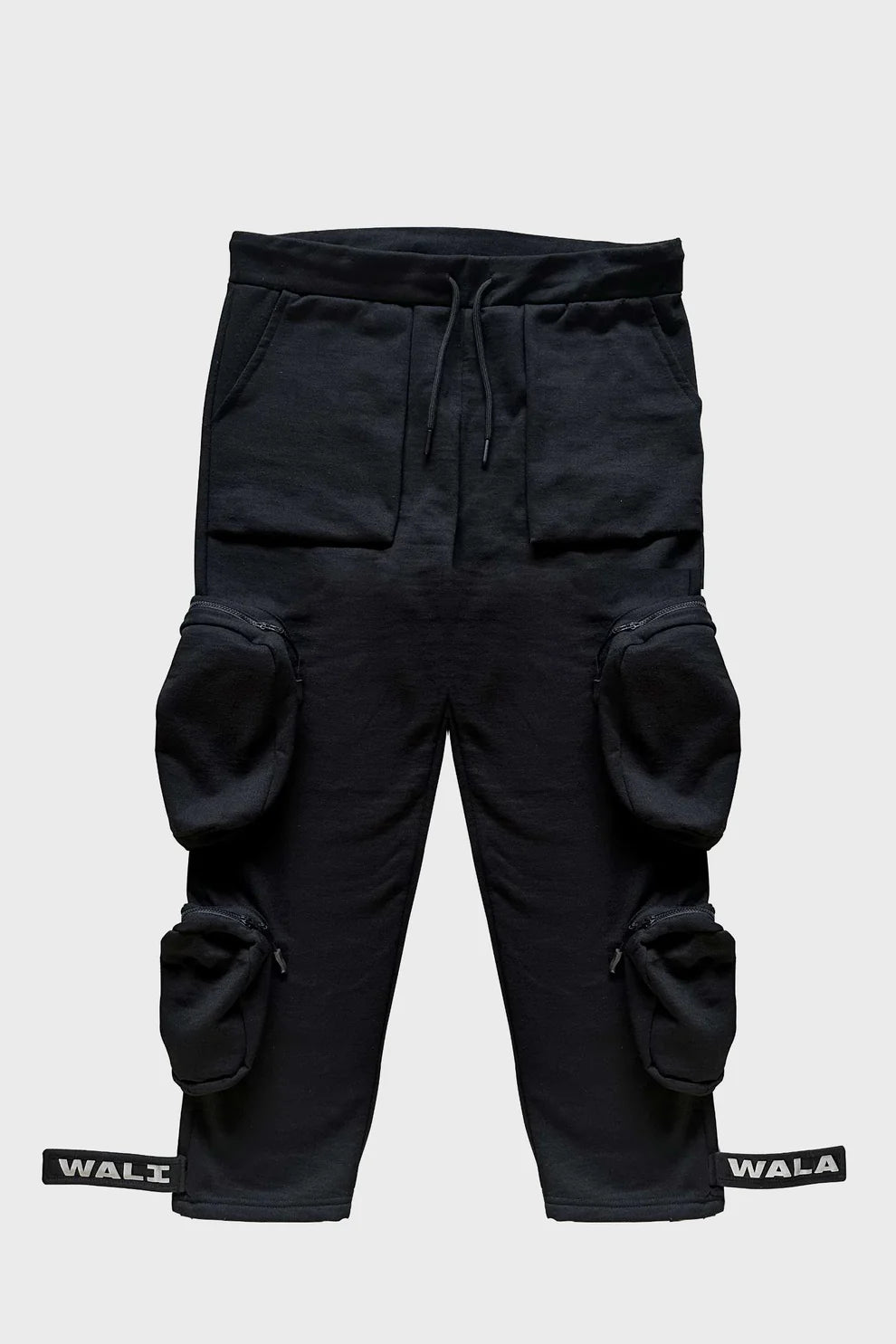 Heavy Weight Utility Cargo Joggers Black