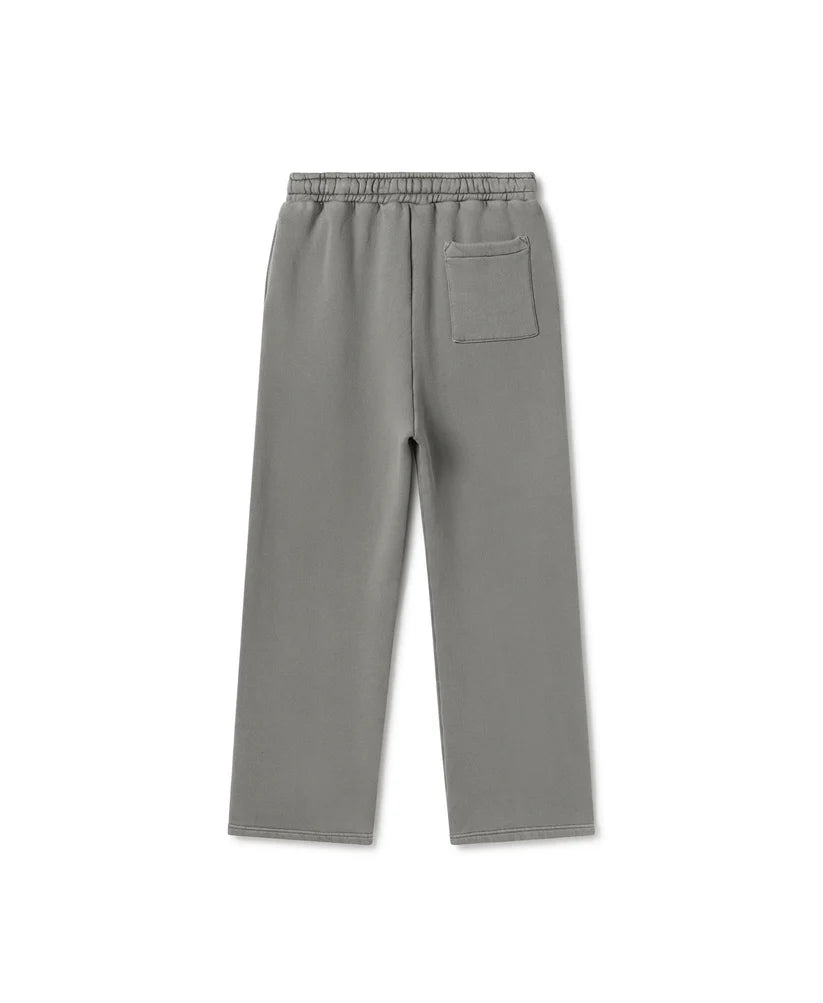 Mud Grey Open Bottom Sweatpants