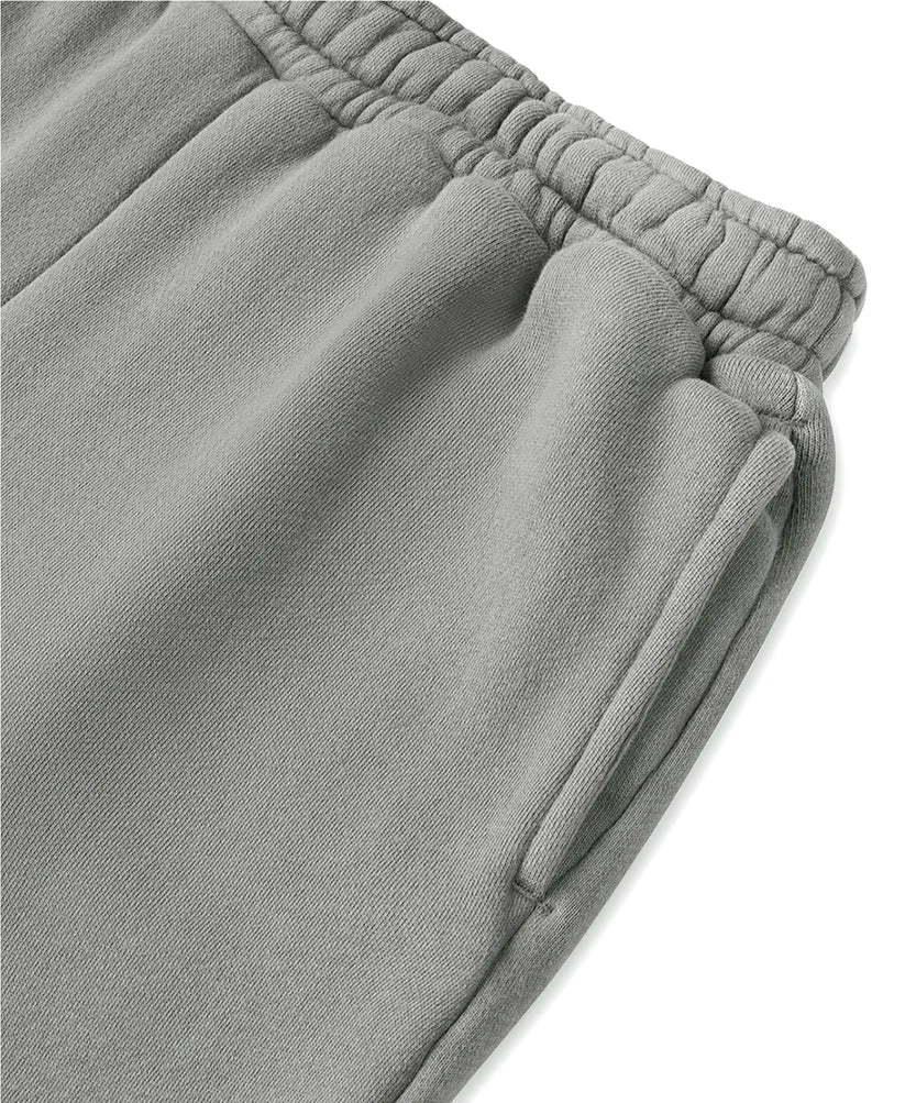 Mud Grey Open Bottom Sweatpants