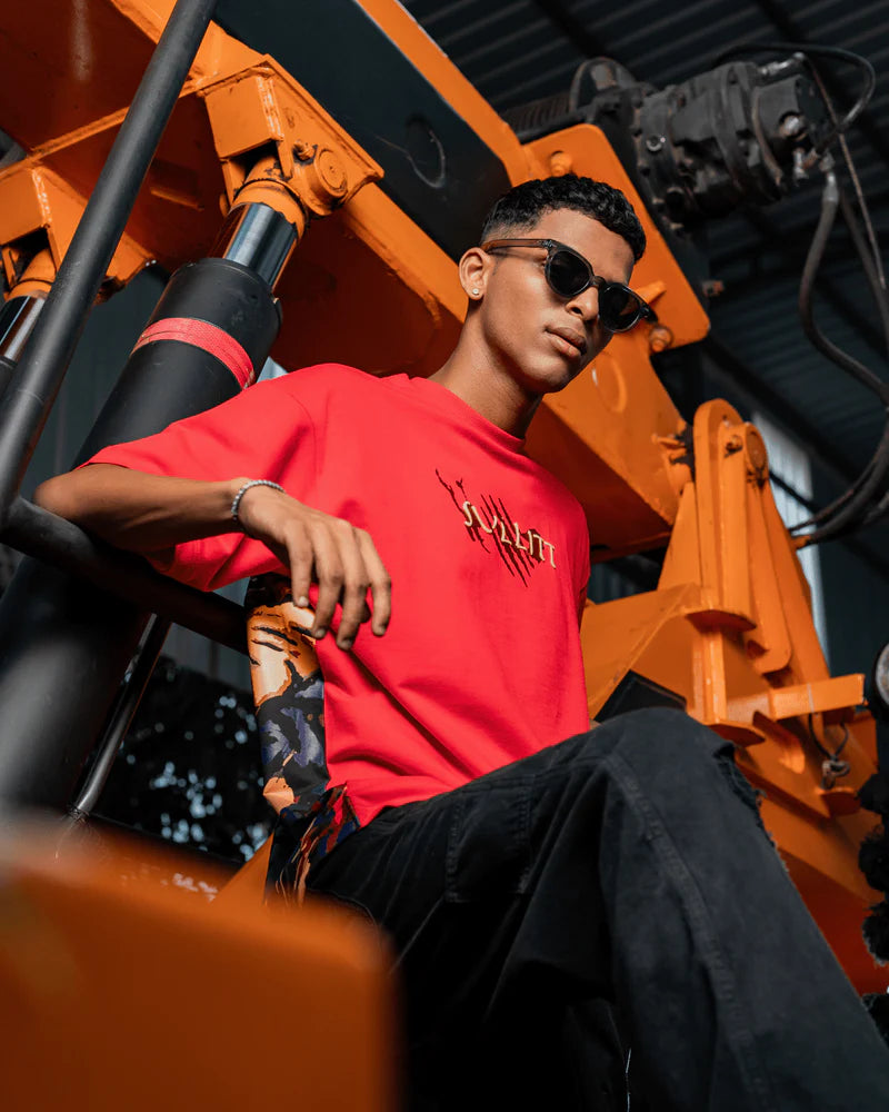 Rival Roar Tiger Red Tee