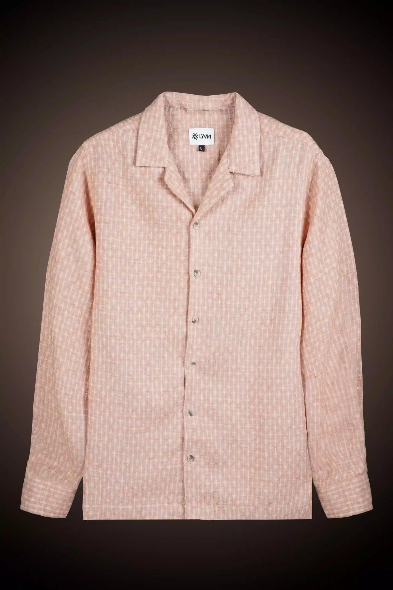 DUSTY ROSE JACQUARD FULL SLEEVE SHIRT