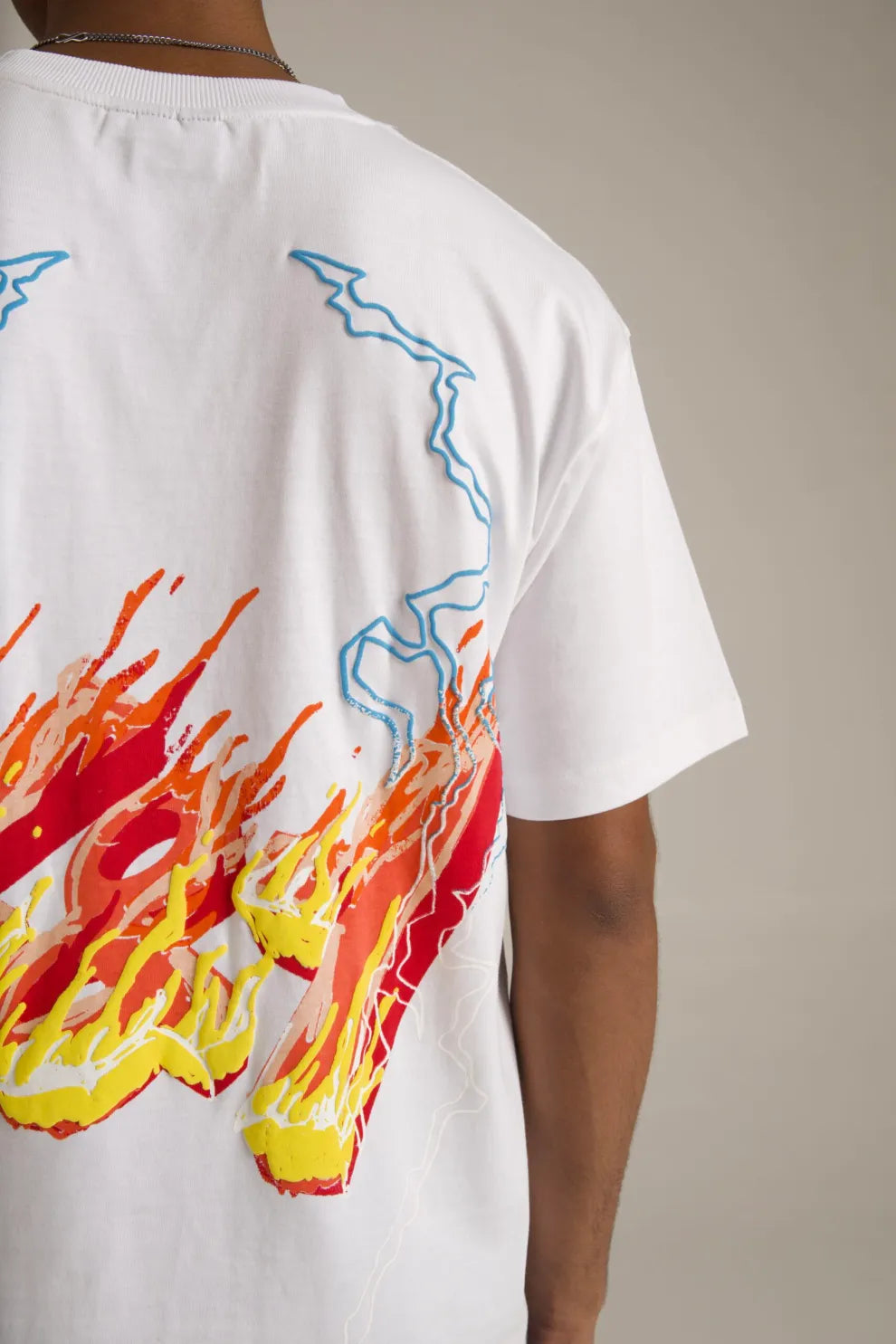 Electro Eagle White Tee