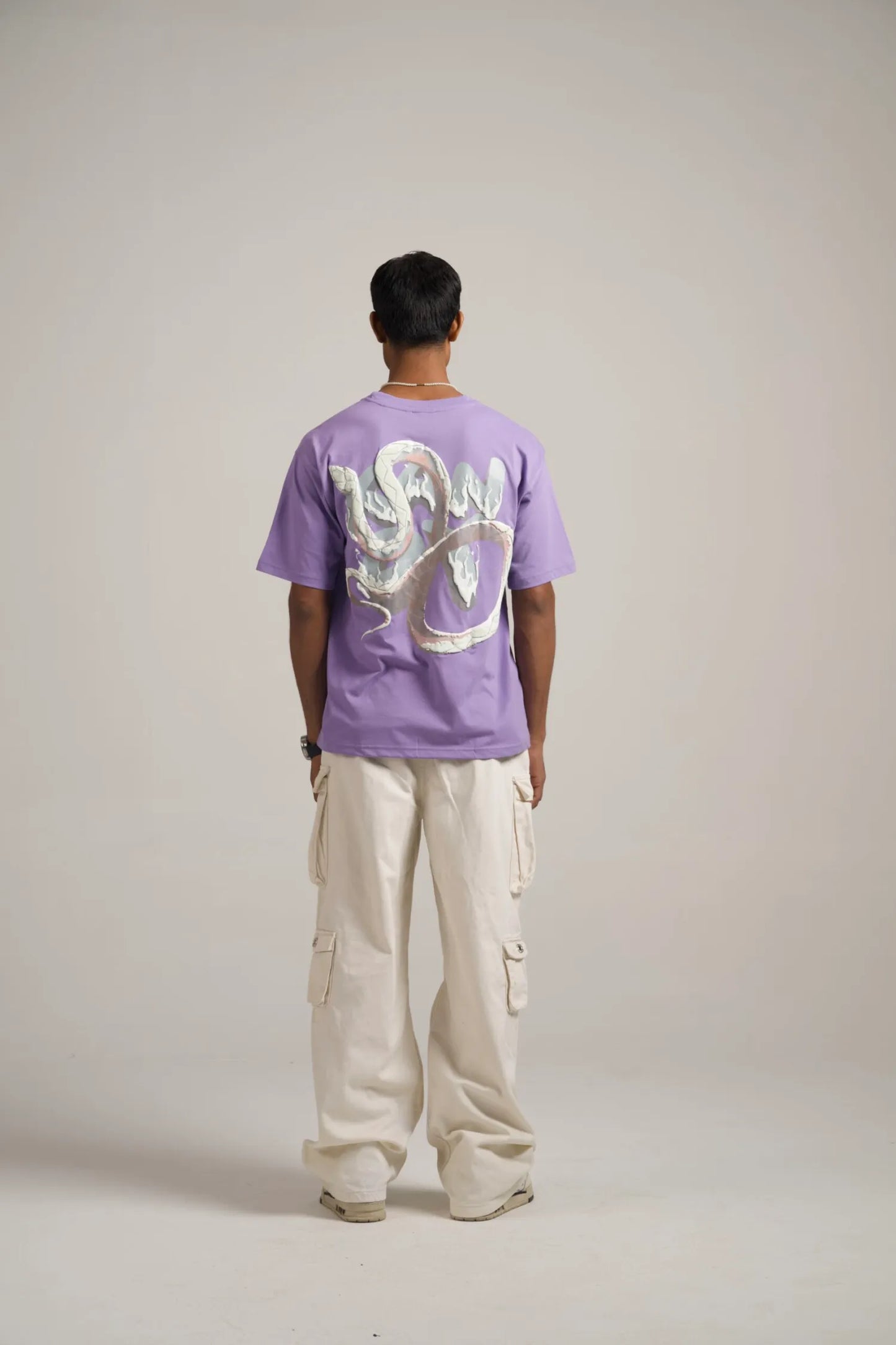 Lavender serpent Tee