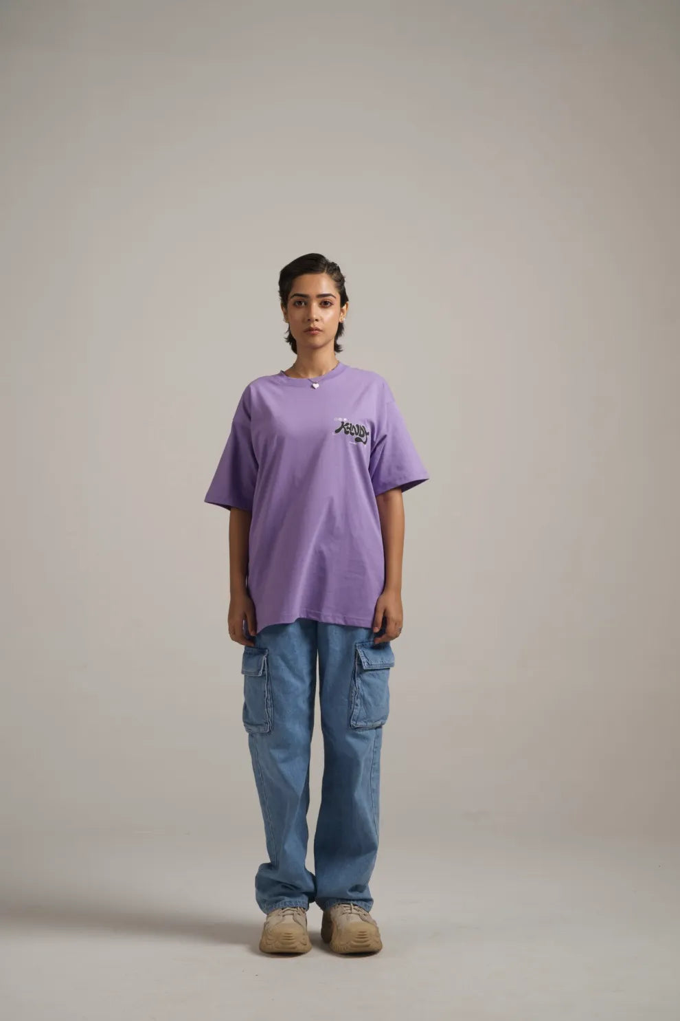 Lavender serpent Tee