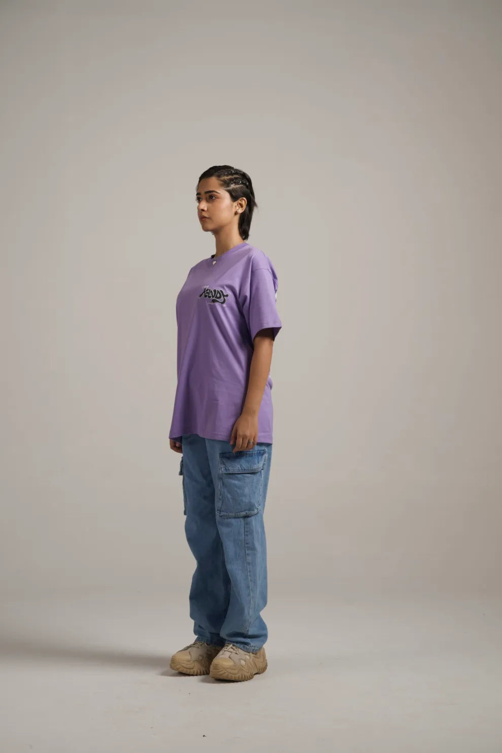 Lavender serpent Tee