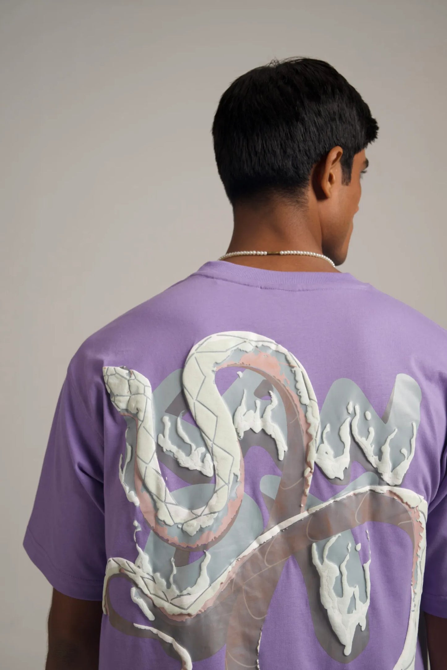 Lavender serpent Tee