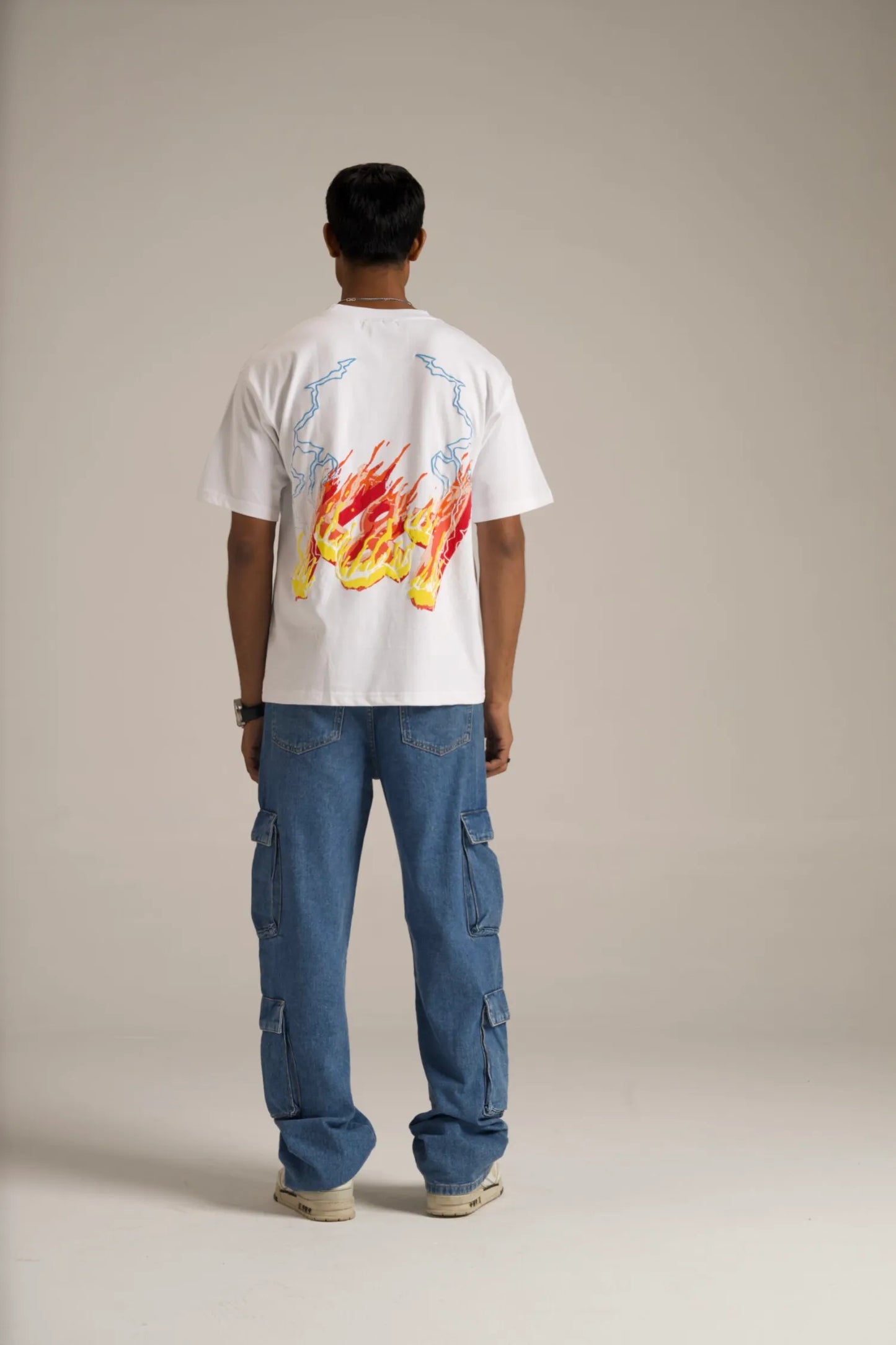 Electro Eagle White Tee