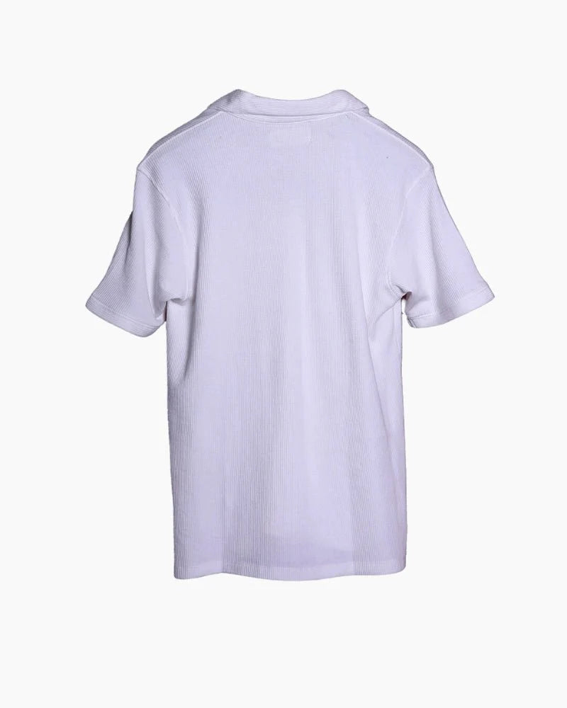 Waffle Polo T-Shirt