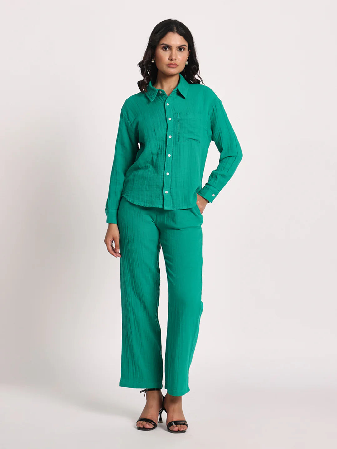 The "Vibrant Teal" Co-ord Set