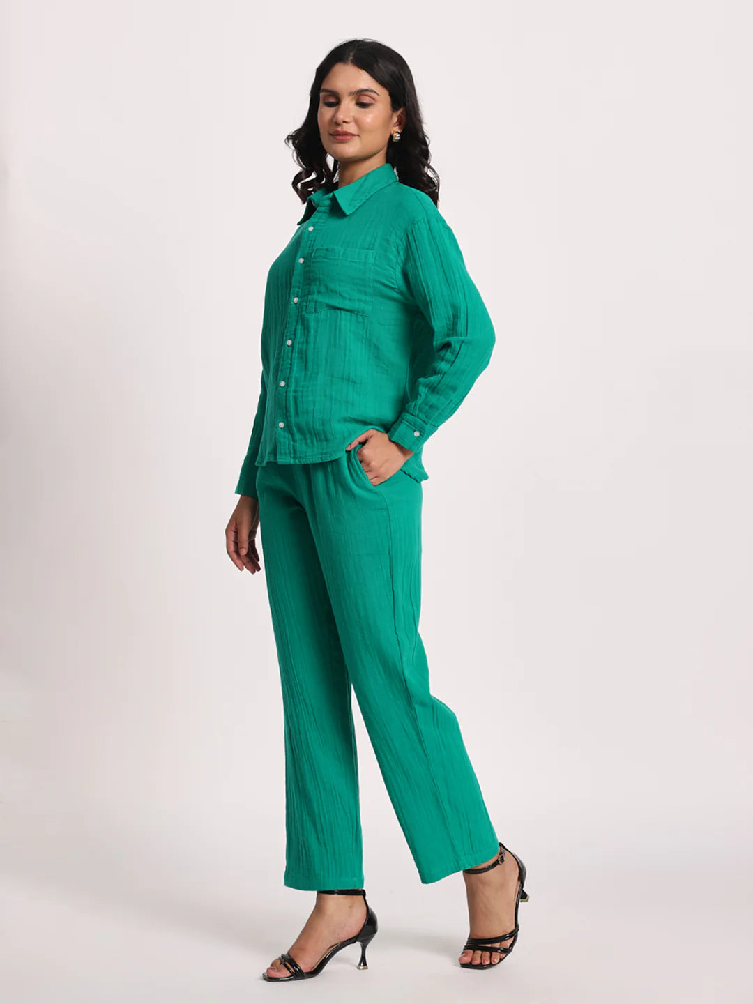The "Vibrant Teal" Co-ord Set