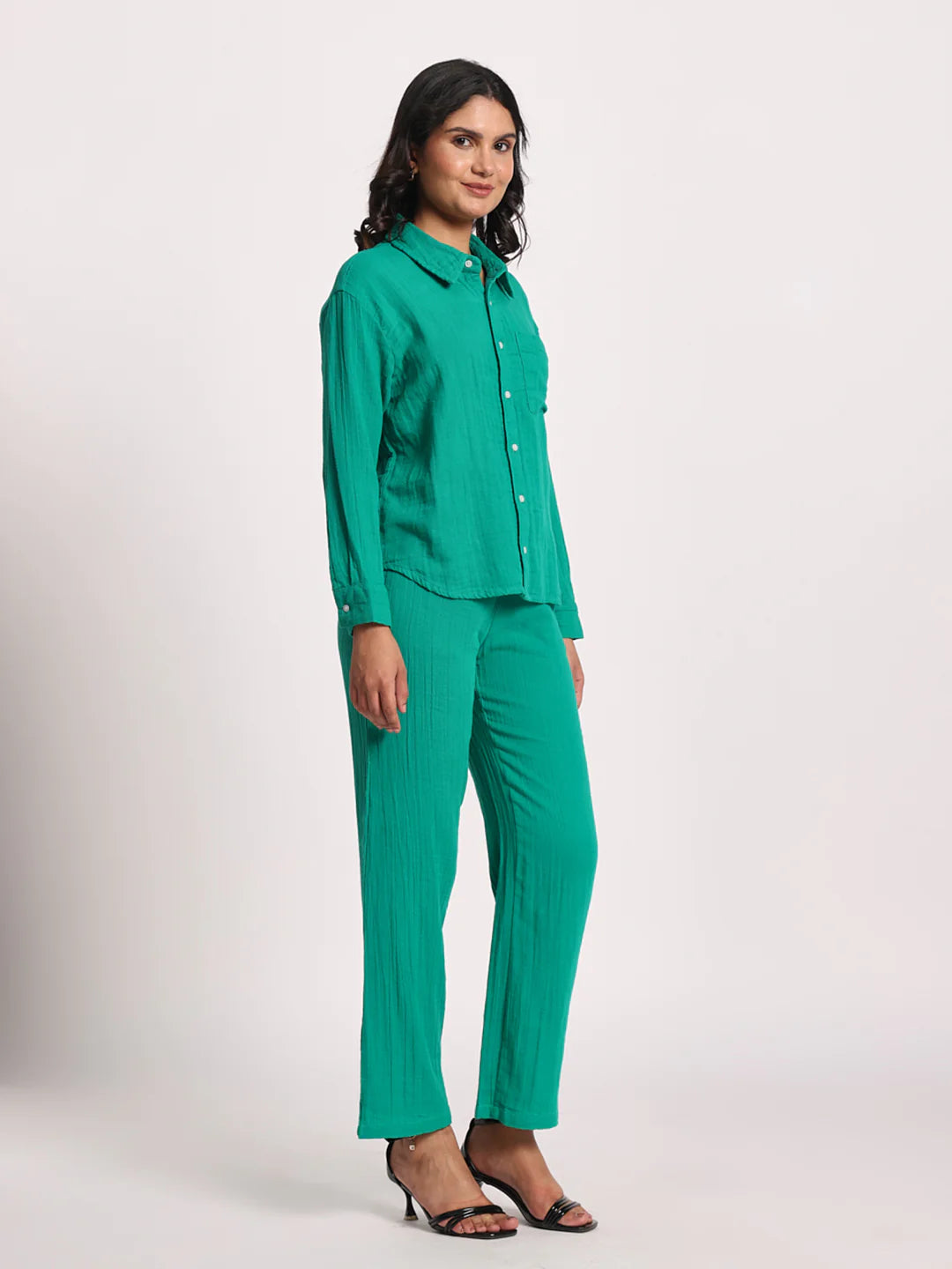 The "Vibrant Teal" Co-ord Set