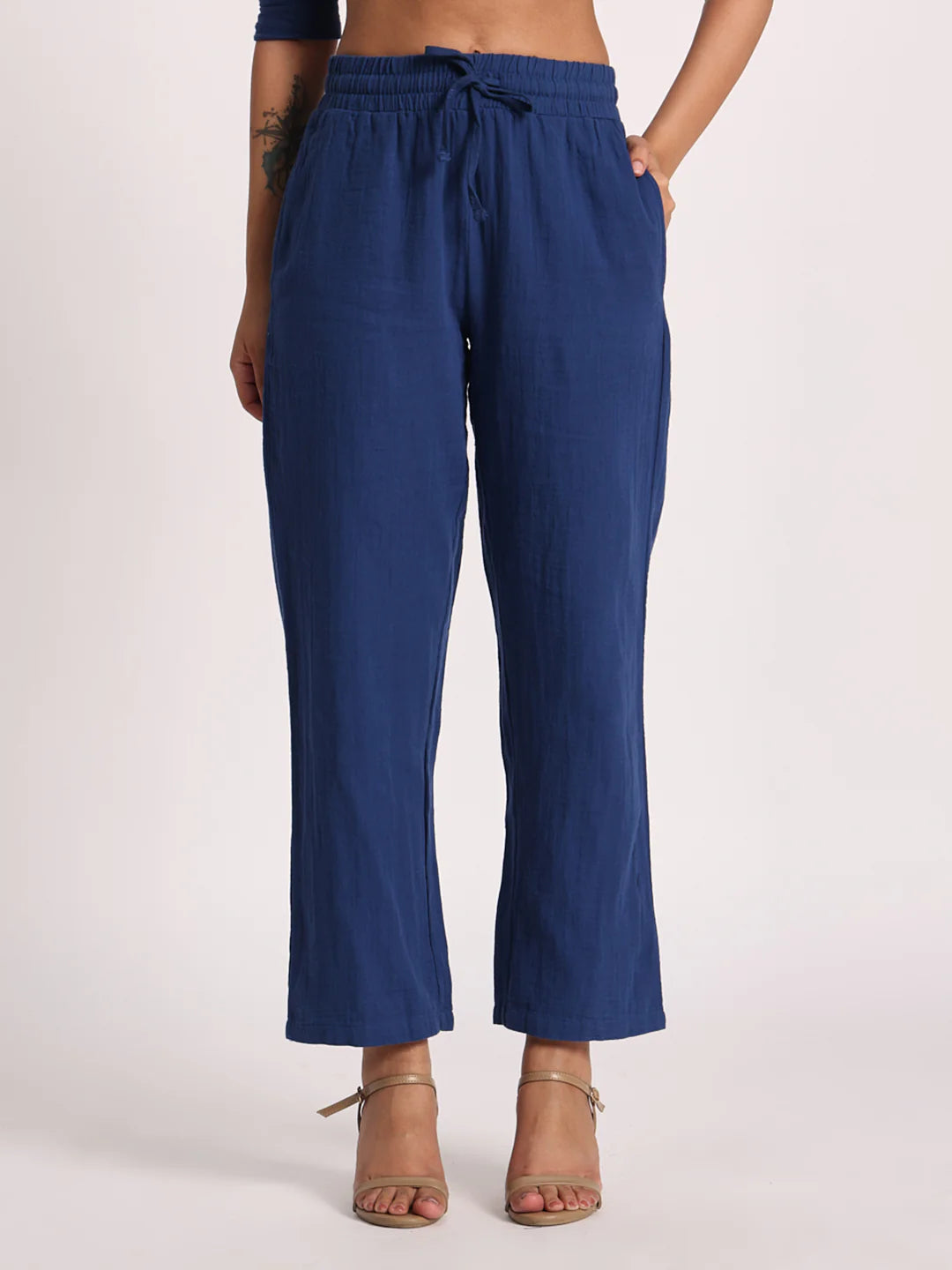 The "Effortless Indigo" Co-ord Set