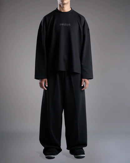 DON'T BE FOOLED - Baggy Black Pant