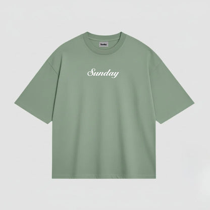 SAGE GREEN BASIC TEE