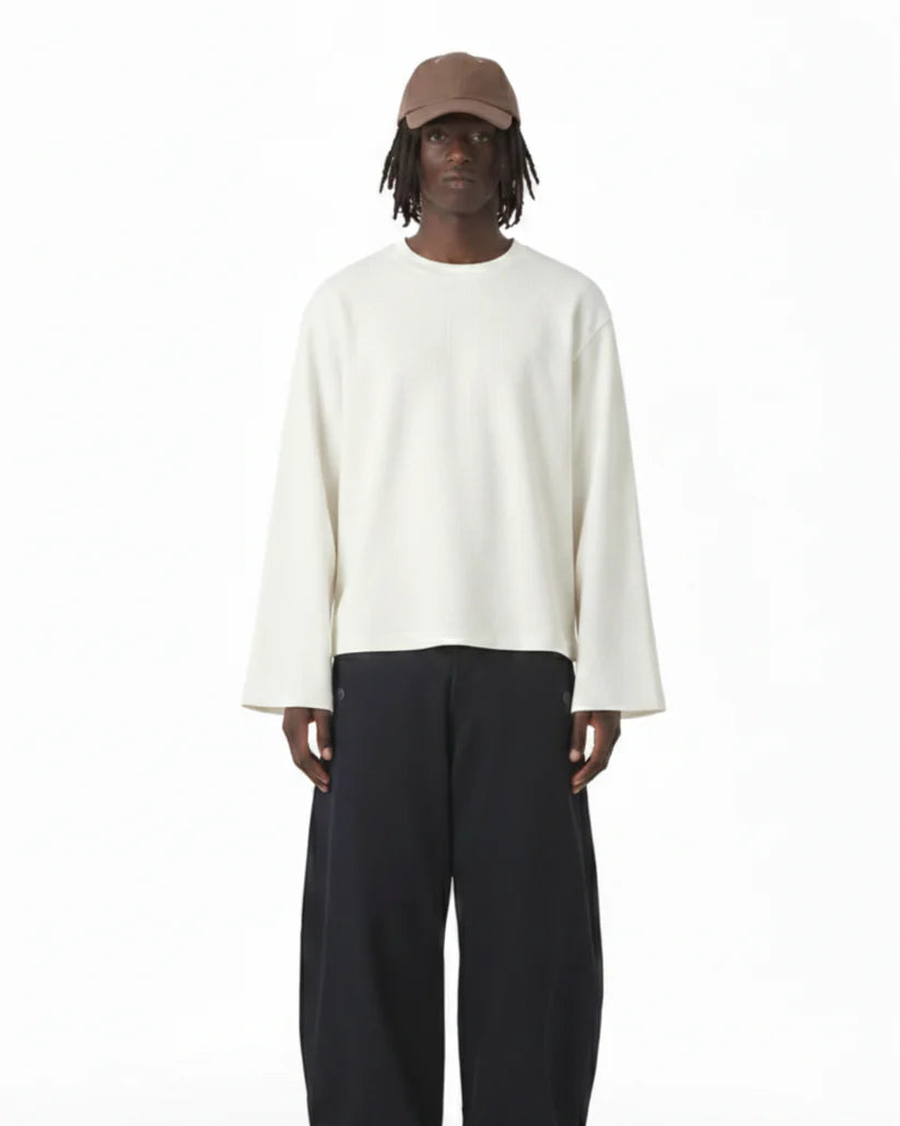 OFF WHITE WAFFLE T-SHIRT