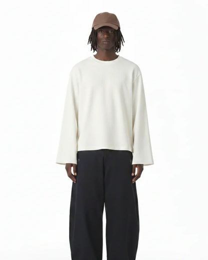 OFF WHITE WAFFLE T-SHIRT