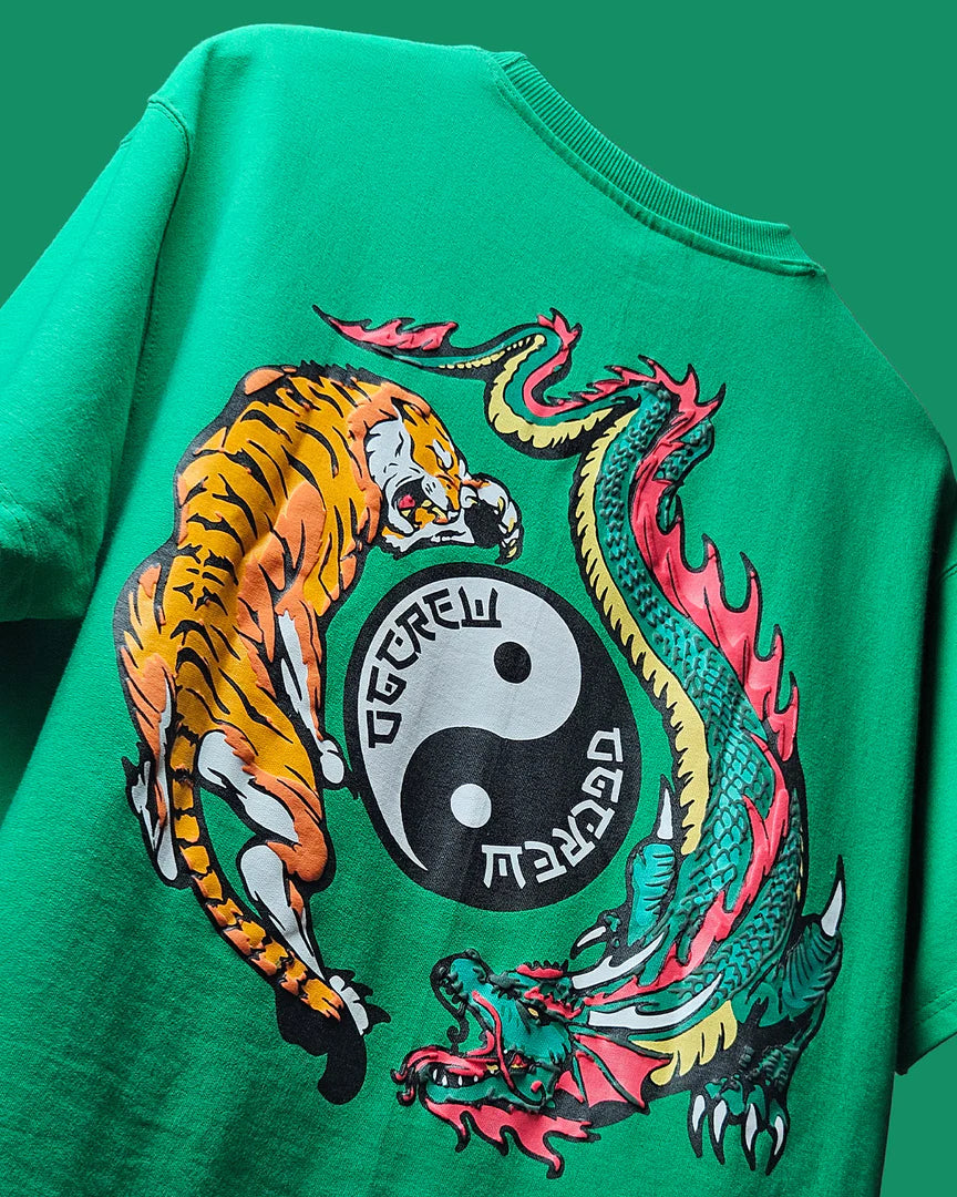 GREEN DRAGON TIGER T-SHIRT